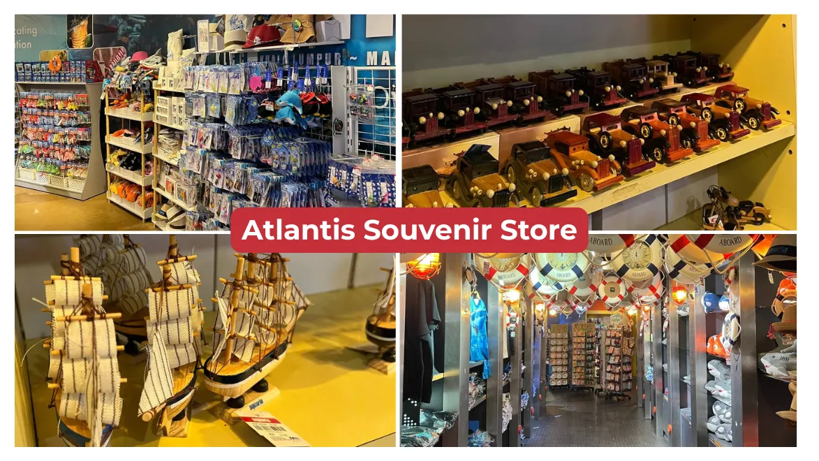 Atlantis Souvenir Store Aquaria KLCC